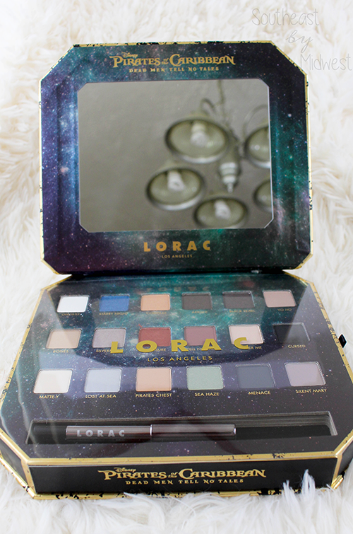 LORAC x Pirates of the Caribbean Eye Shadow Palette || Southeast by Midwest #beauty #bbloggers #lorac