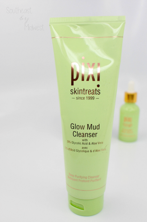 Pixi Glycolic Glow Products Glow Mud Cleanser || Southeast by Midwest #beauty #bbloggers #skincare #PixiGlow #Pixibeauty