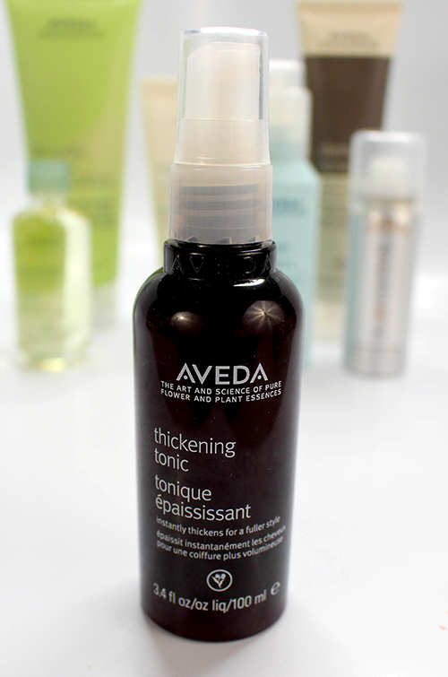 Aveda Hair Essentials Thickening Tonic || Southeast by Midwest #beauty #bbloggers #beautyguru #avedaessentials #aveda