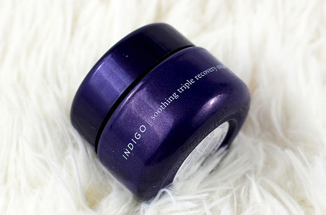 Tatcha Indigo Soothing Triple Recover Cream Review Back || Southeast by Midwest #beauty #bbloggers #beautyguru #tacha