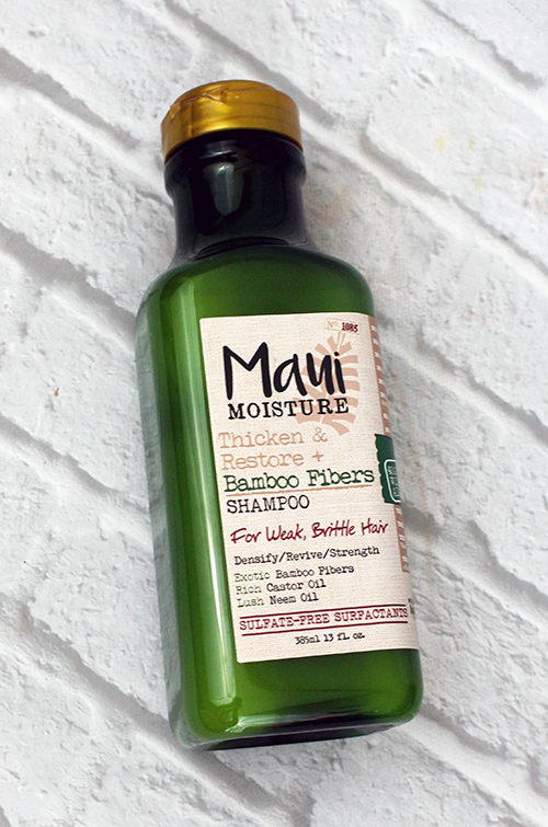 Maui Moisture Thicken and Restore Hair Products Shampoo || Southeast by Midwest #beauty #bbloggers #mauimoisture