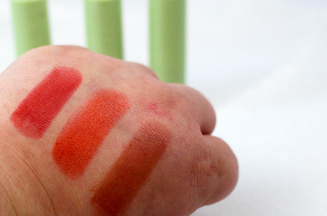 Pixi Lip Products MatteLustre Lipstick Swatches || Southeast by Midwest #pixi #PixiPerfectPout #beauty #bbloggers #beautyguru