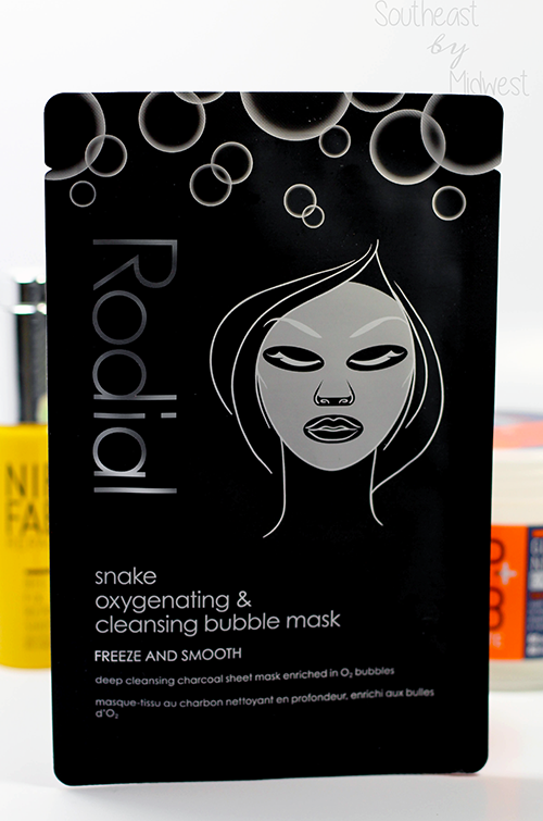 Rodial Snake Oxygenating Bubble Mask and Nip + Fab Glycolic Pads Mask Front || Southeast by Midwest #rodial #nipandfab #beauty #bbloggers #beautyguru #skincare #prsample