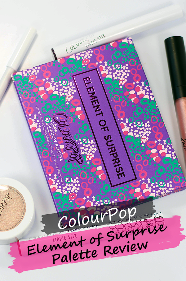 ColourPop Element of Surprise Palette Review || Southeast by Midwest #beauty #bbloggers #beautyguru #colourpop #ColourPopMe