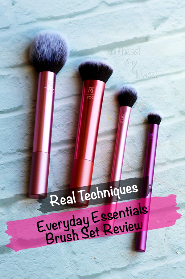 Real Techniques Everyday Essentials Brush Set || Southeast by Midwest #realtechniques #RTtoolUp #beauty #bbloggers #beautyblogger