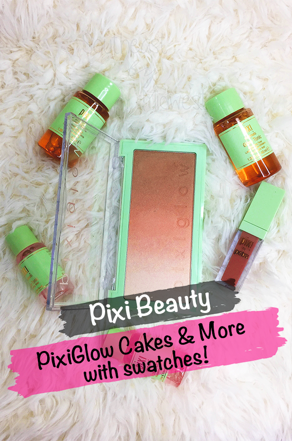 Pixi PixiGlow Cakes and More Haul || Southeast by Midwest #beauty #bbloggers #pixiglow #pixibeauty #prsample
