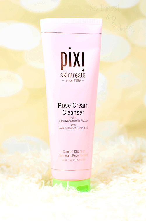 Pixi Rose Skin Care Review Rose Cream Cleanser || Southeast by Midwest #pixibeauty #beauty #bbloggers #prsample #pixiskincare