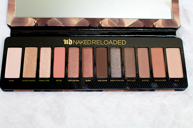 Urban Decay Naked Reloaded Palette Review Up Close || Southeast by Midwest #beauty #bblogger #urbandecay #nakedreloaded
