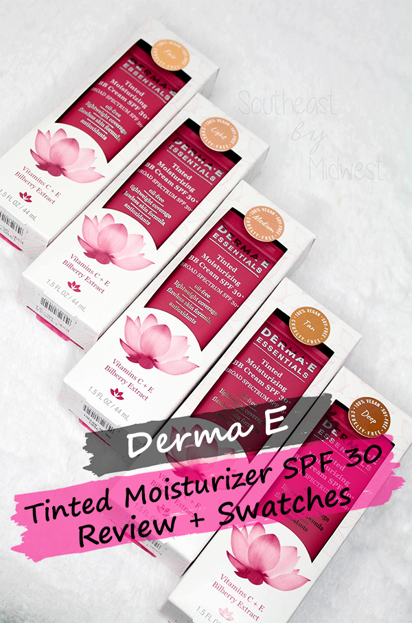 Derma e Tinted Moisturizer Review || Southeast by Midwest #beauty #bbloggers #dermae #prsample