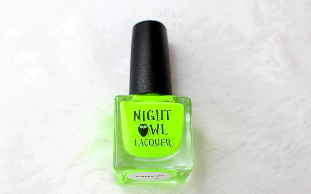 Night Owl Lacquer Radioactive Nail Polish Featured Image || Southeast by Midwest #beauty #bbloggers #manimonday #nightowllacquer #nailpolish