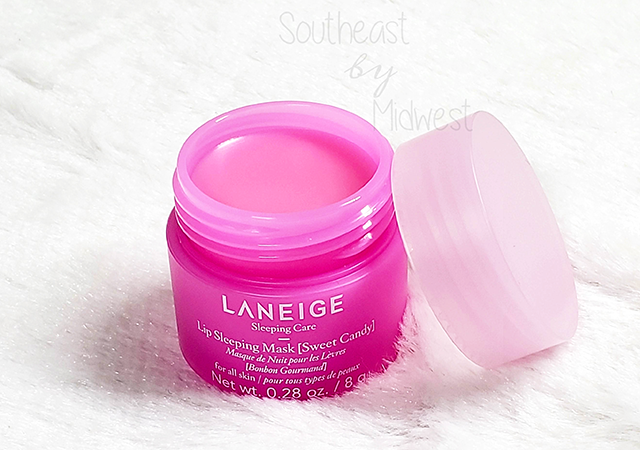 Laneige Lip Mask Sweet Candy Review || Southeast by Midwest #beauty #bbloggers #lipmask #laneigeus #laneige