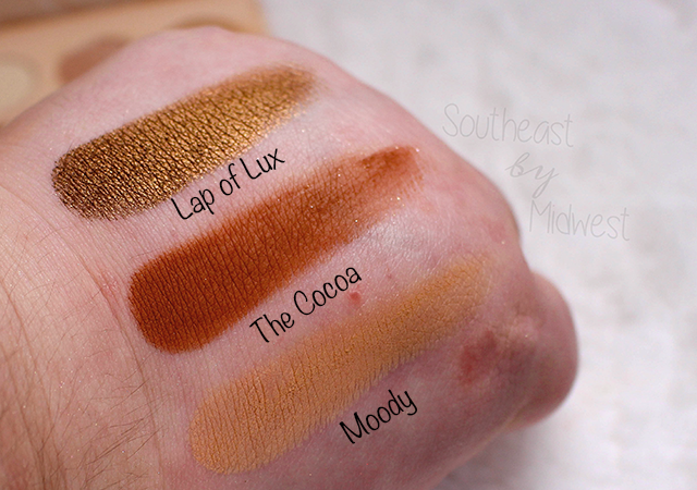 ColourPop Nude Mood Row 3 Swatches || Southeast by Midwest #beauty #bbloggers #colourpop #eyeshadow