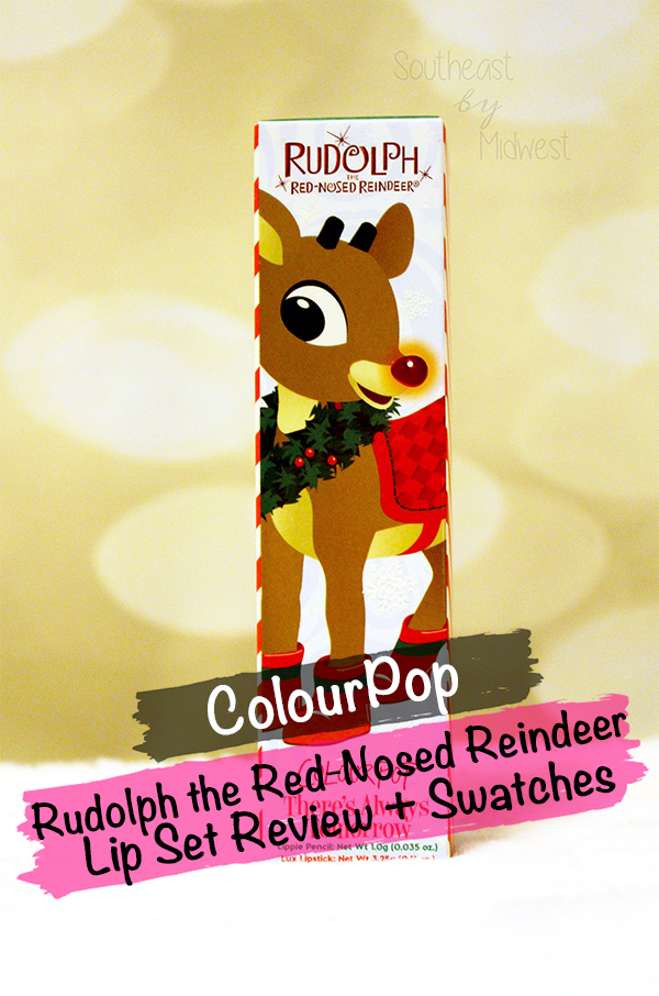 Rudolph Lip Set || Southeast by Midwest #beauty #bbloggers #colourpop #colourpopxrudolph